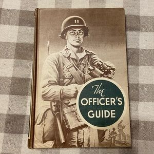 The Officer's Guide 1956 22nd Edition Hardcover Army Military Service History
